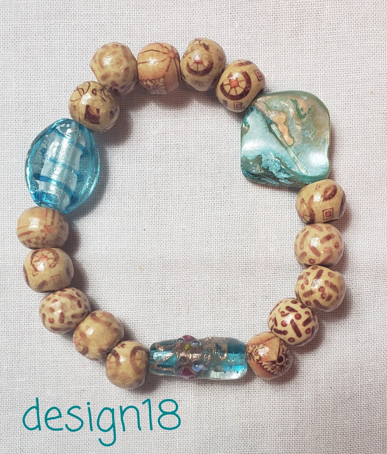 Handmade Wood Bracelets, DESIGN: Style18