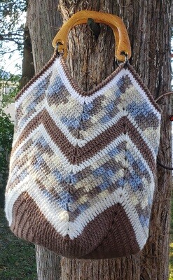 Handmade Large Tote Handbag