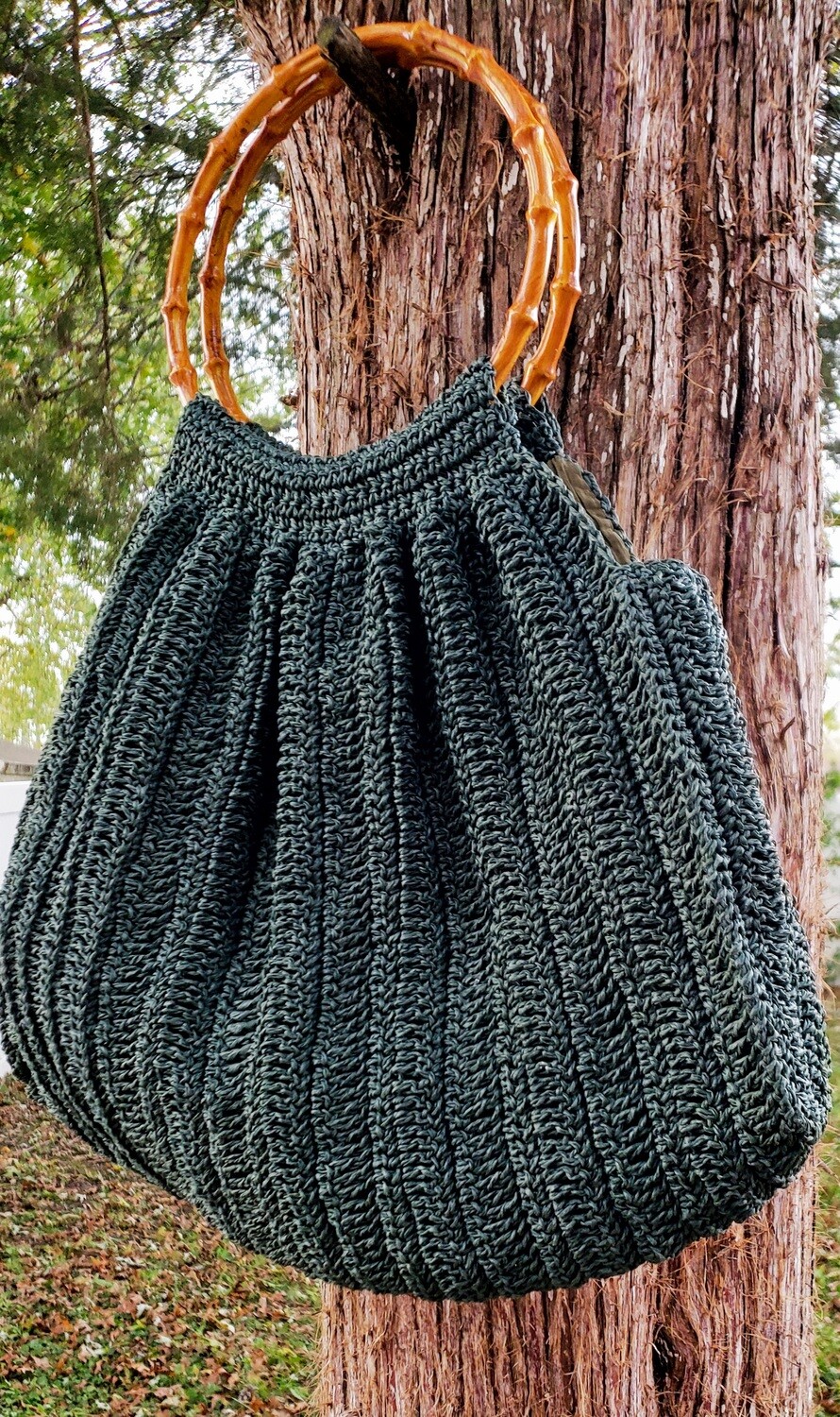 Paper Yarn Large Tote Bag