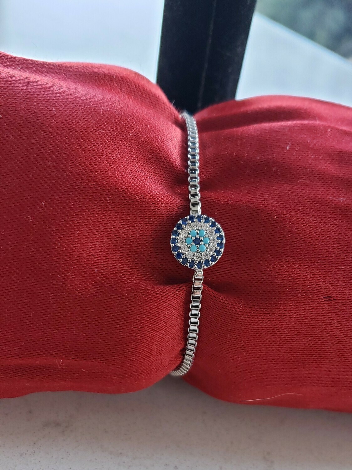 Evil Eye Zirconia Stone Bracelet