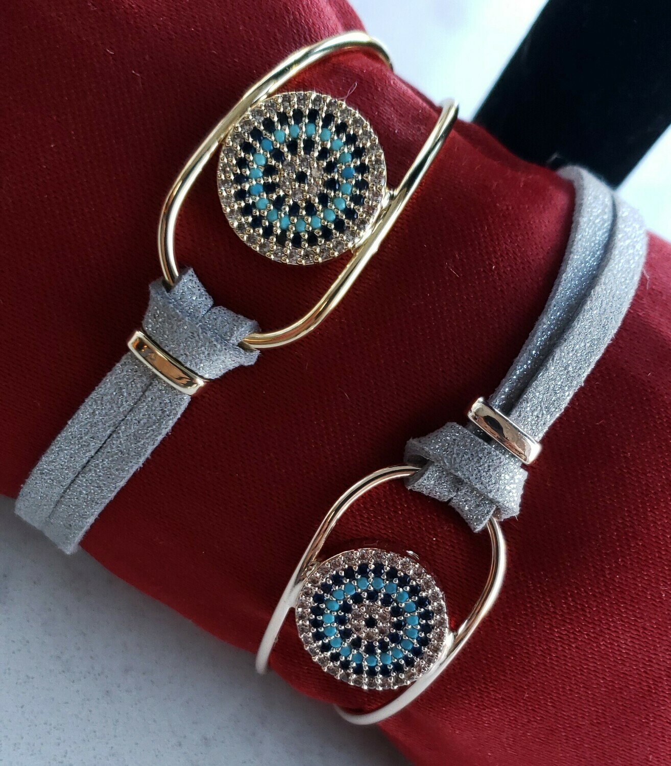 Zirconia Evil Eye Bracelet