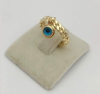 Big Evil Eye Ring