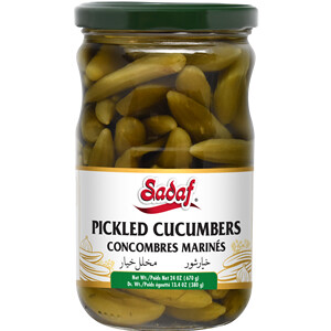 Sadaf Pickled Cucumbers dill 24 oz
