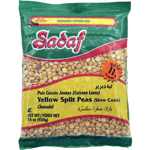 Sadaf Yellow Split Peas | Slow Cook - 16 oz.