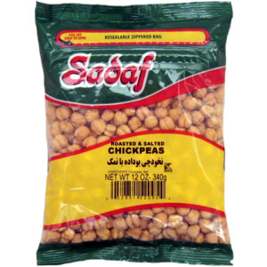 Sadaf Chickpeas Roasted & Salted 12 oz.