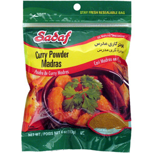 Sadaf Curry Powder Madras 4 oz.