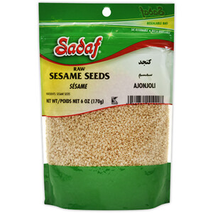 Sadaf Sesame Seeds, Raw 6 oz.