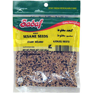 Sadaf Sesame Seeds Mixed 3 oz.