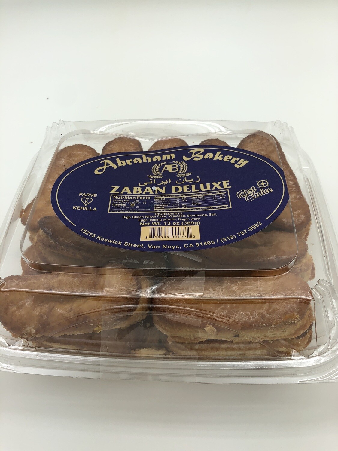 Abraham Bakery Zaban Deluxe 13 once