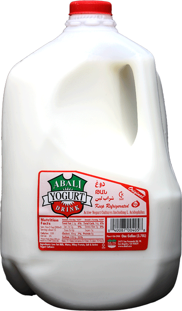 Abali Dough Orginal Yogurt Drink 128 once