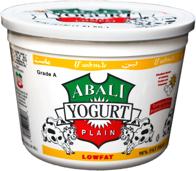 Abali Plain Lowfat Yogurt 64 oz