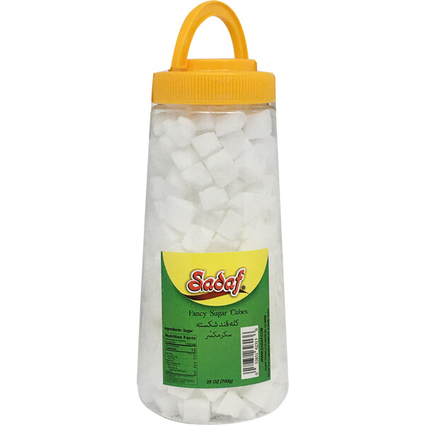 Sadaf Fancy Sugar Cubes Imported 25 oz
