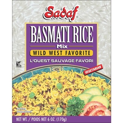 Sadaf Basmati Rice Mix | Wild West Favorite - 6 oz.