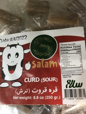 Salam Ghareghrout Toffee (Sour) 8.8 Ounces