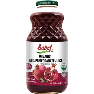 Sadaf Organic Pomegranate Juice 32 oz.