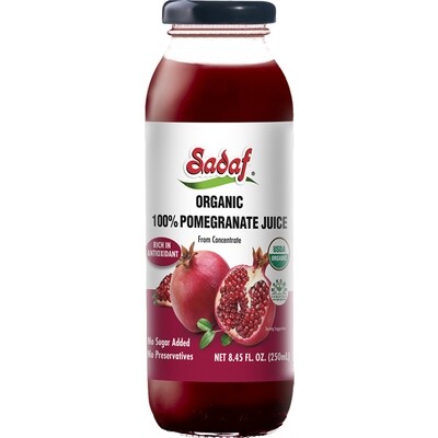 Sadaf Organic Pomegranate Juice 8.45 oz.