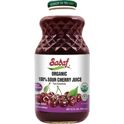 Sadaf Organic Sour Cherry Juice 32 oz.