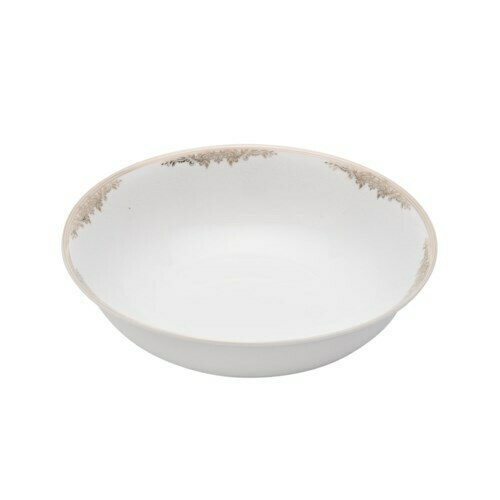 Salad Bowl 9in,Porcelain Super White Round Shape