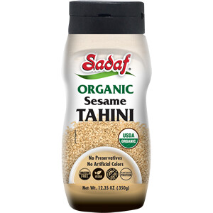 Sadaf Organic Tahini | Squeeze Bottle - 12.35 oz