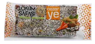 CEZERYE INDIVIDUALLY WRAPPED APRICOT or CARROT AND PEANUT TURKISH DELIGHT