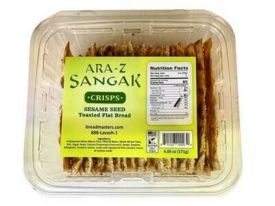Sangak Sesame-Seed Toasted Flat Cracker Crisp Araz