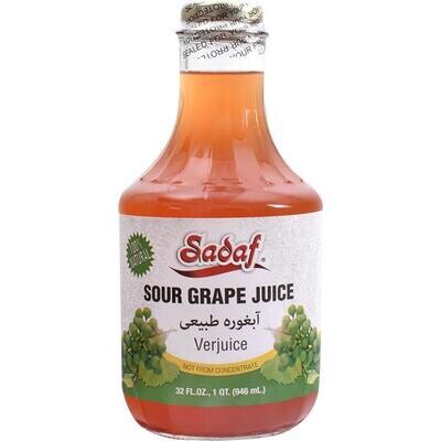 Sadaf Sour Grape Juice | Verjuice 32 oz. Sadaf Sour Grape Juice | Verjuice 32 oz.