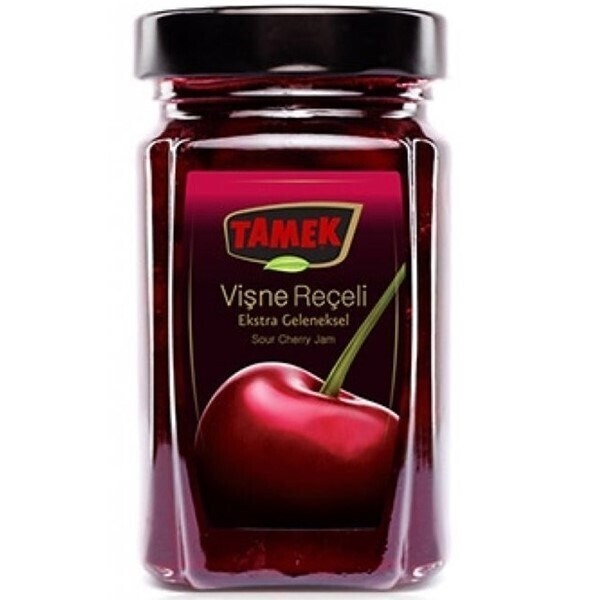 TAMEK SOUR CHERRY JAM 380GR GLASS