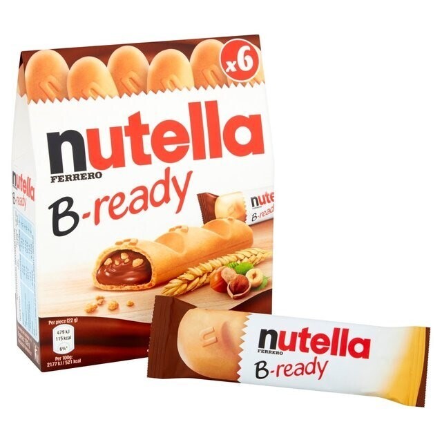 Nutella B-ready 132 gr (T6), name: Regular