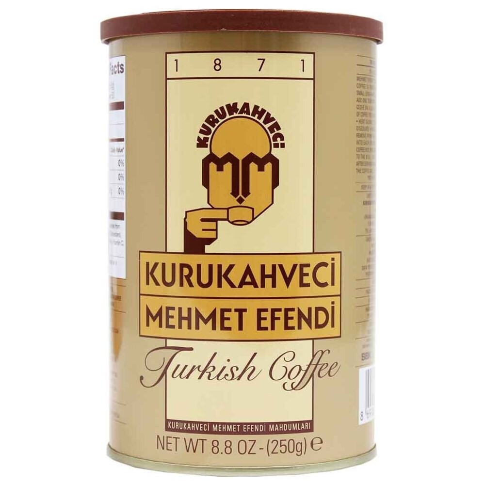 MEHMET EFENDI TURKISH COFFEE w/free coffee pot 250GR
