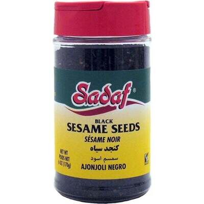 Sadaf Sesame Seeds- Black 6 oz.