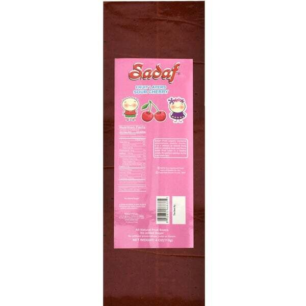 Sadaf Sour Cherry Fruit Layers 113g