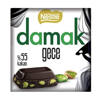 Damak Kare Gece Dark Chocolate w/pist 63 gr