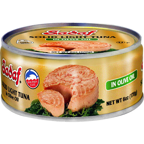 Sadaf Solid Light Tuna In Olive Oil 6 Oz