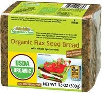 MESTEMACHER ORGANIC FLAX SEED BREAD 500GR