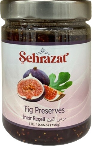 SEHRAZAT FIG PRESERVES 750GR GLASS