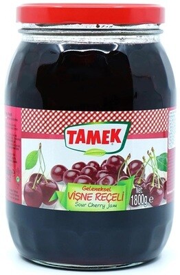 TAMEK SOUR CHERRY JAM 1800GR GLASS