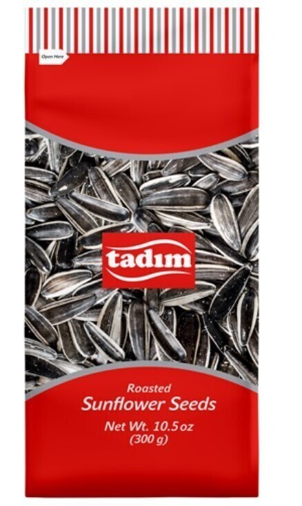 Tadim Roasted Black Sunflower Seeds 300 gr