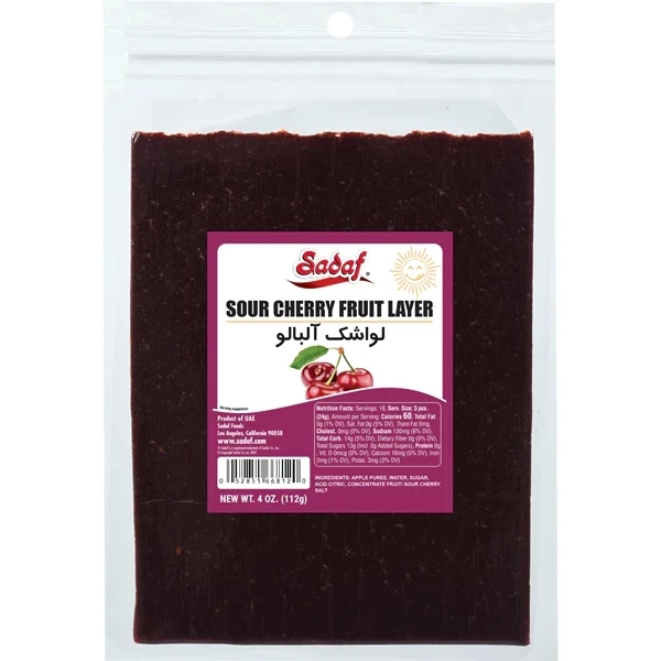 Sadaf Sour Cherry Fruit Layers 4 oz