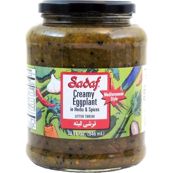 sadaf creamy eggplant litteh torshi 32 ounce