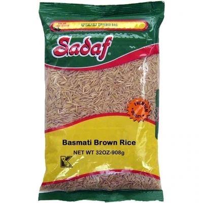 Sadaf Premium Brown Basmati Rice | Aged - 2 lb