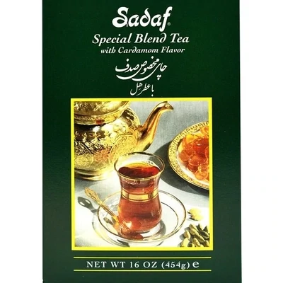 Sadaf Special Blend Tea with Cardamom | Loose Leaf - 16 oz