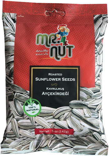 MR. NUT ROASTED SUNFLOWER SEEDS 5 OZ (142GR)