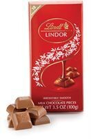 LINDT LINDOR MILK CHOCOLATE BAR 3.5OZ