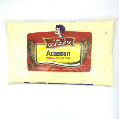Acassan Yellow Corn Flour 3 Lbs.