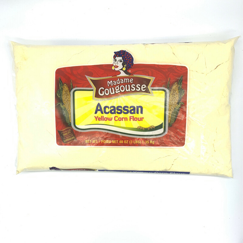 Acassan Yellow Corn Flour 3 Lbs.