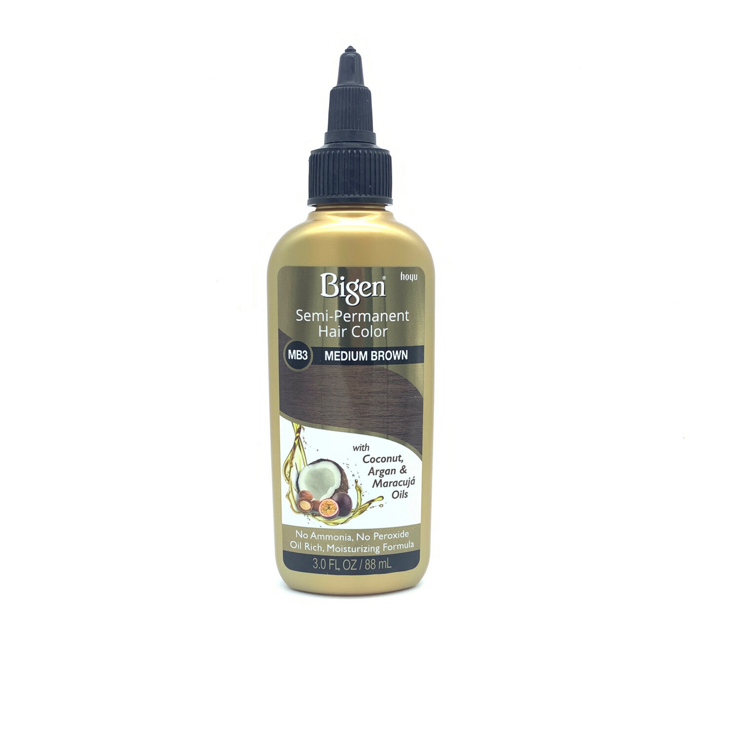 Bigen Medium Brown Color