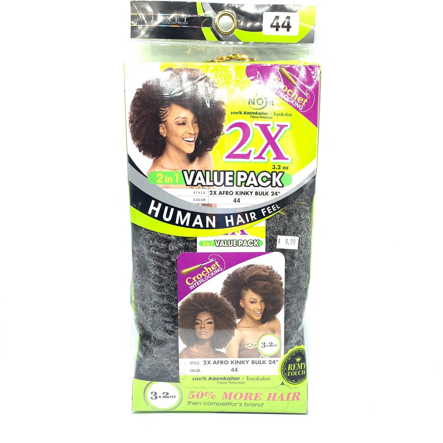 Afro Kinky Bulk 24” 44