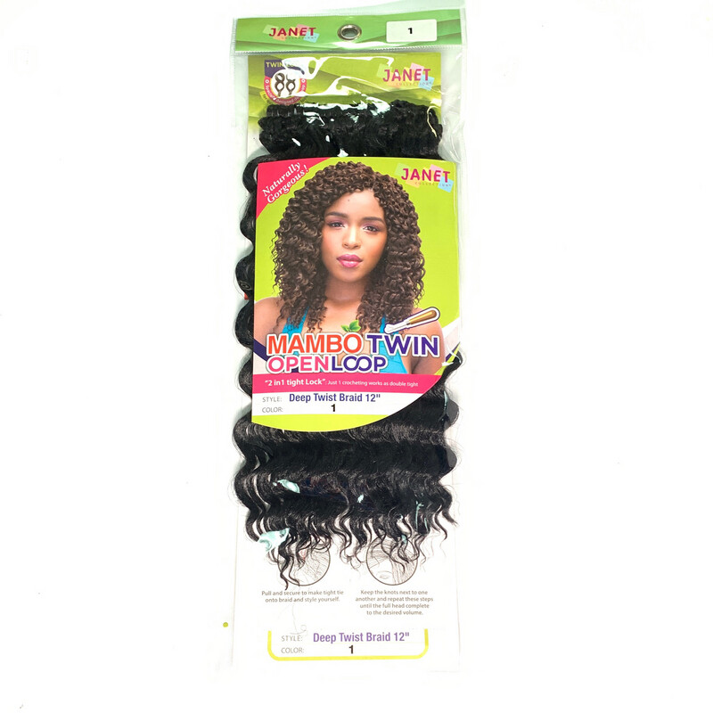 Janet Mambo Twin Open Loop 12&quot; Color 1