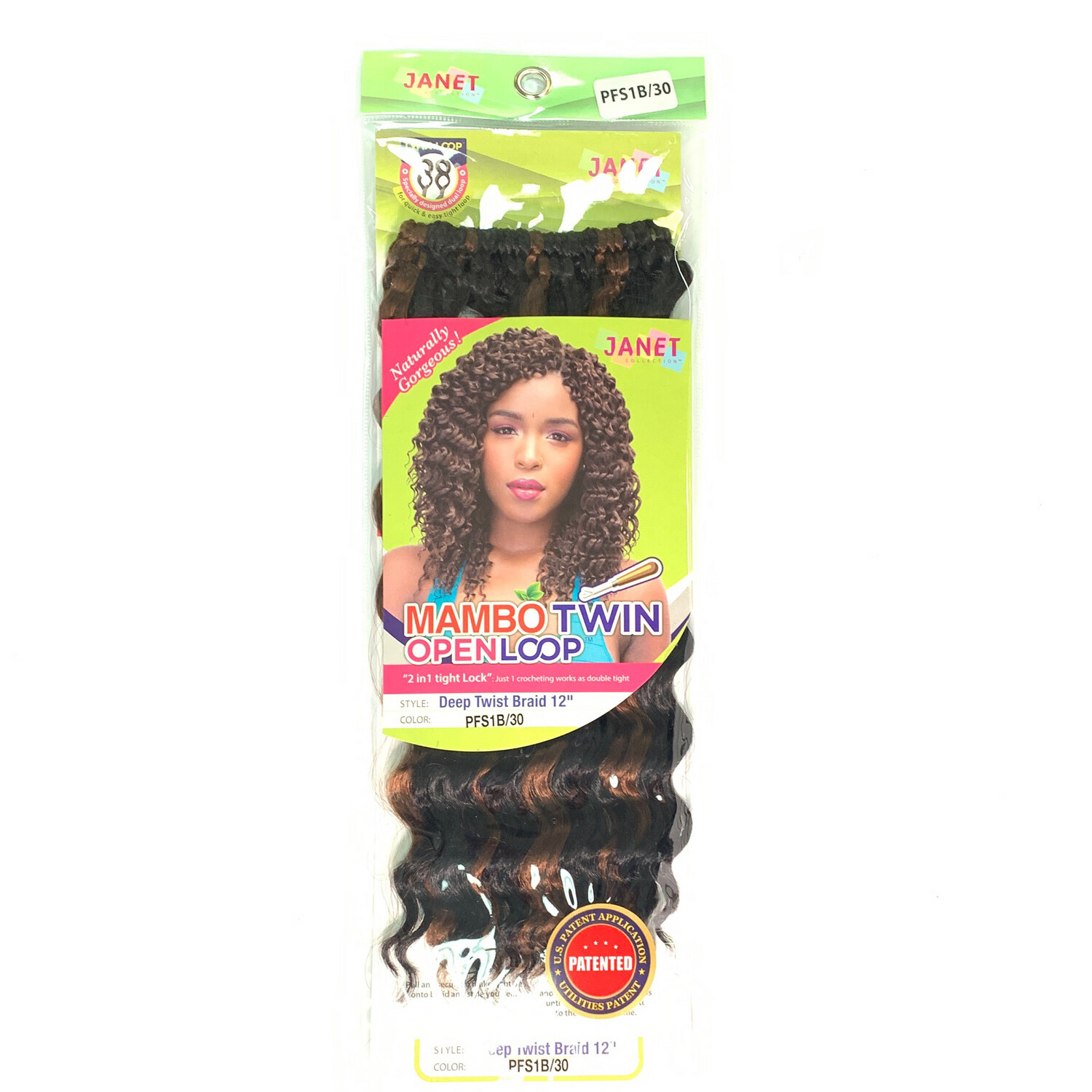 Deep Twist Braid 12” PFS1B/30