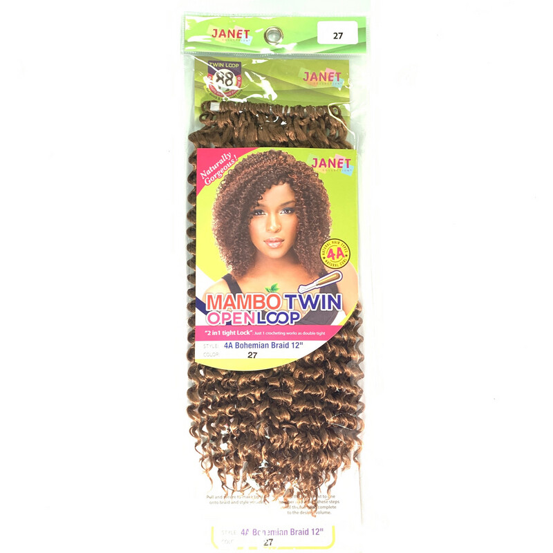 4A Bohemian Braid 12” 27